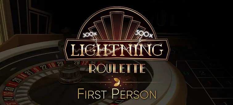 Play the First Person Lightning Roulette slot by Evolution on Fairspin